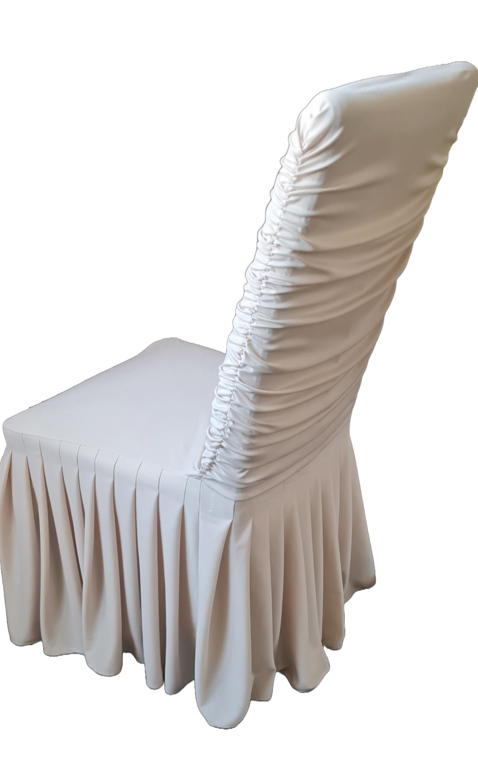 Husa elastica scaun Munchen - milanez bej deschis