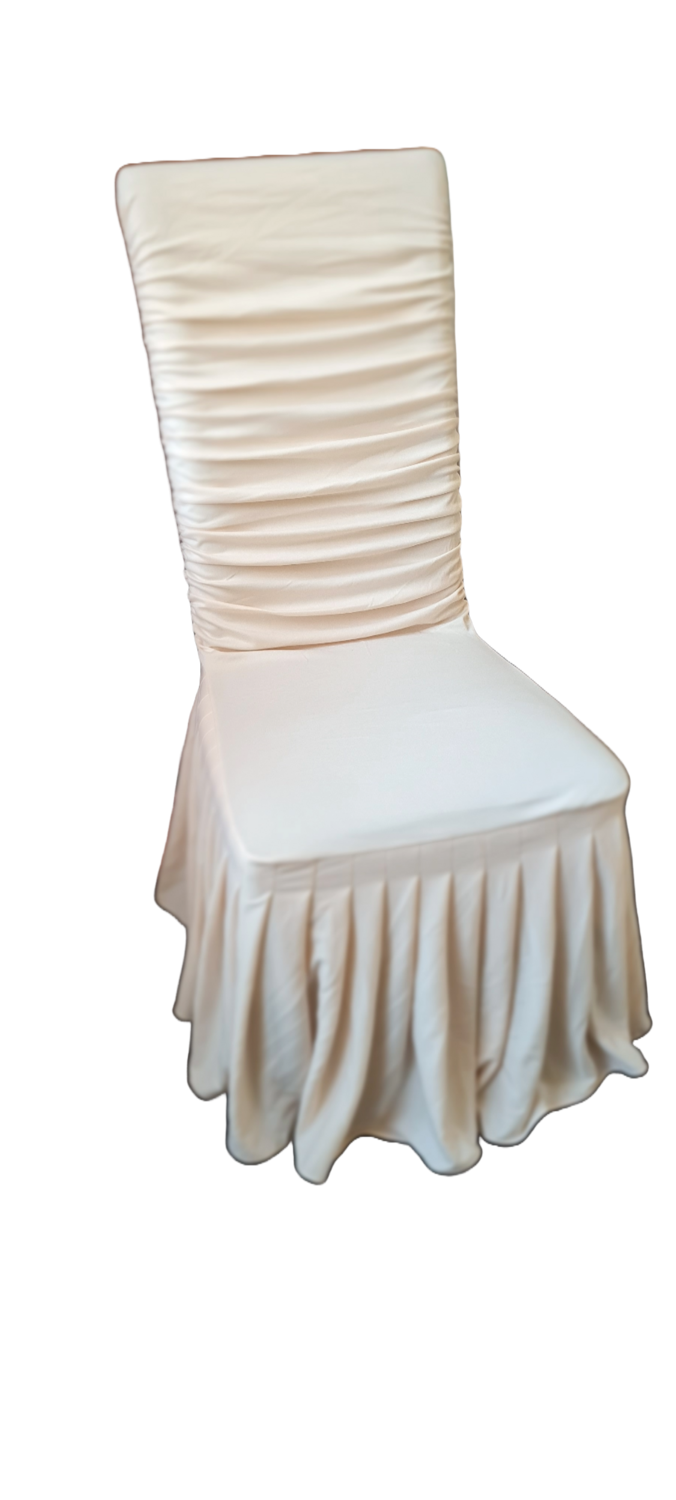 Husa elastica scaun Munchen - milanez somon deschis