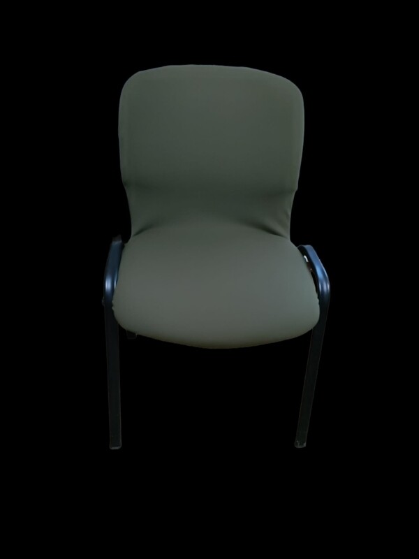 Husă maro-kaky scaun vizitator