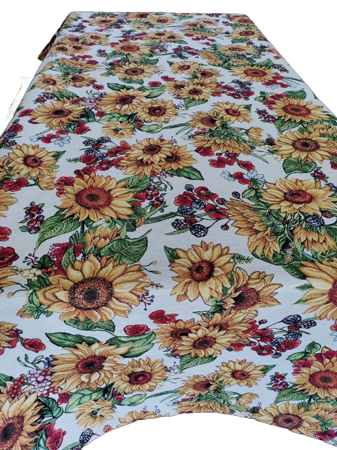 Față de masă 140x300 cm, țesătură  goblen - floarea soarelui