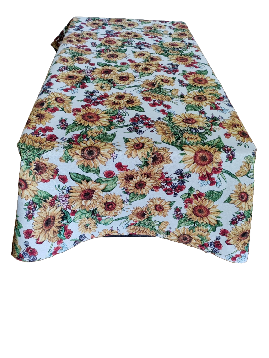 Față de masă 140x300 cm, țesătură  goblen - floarea soarelui