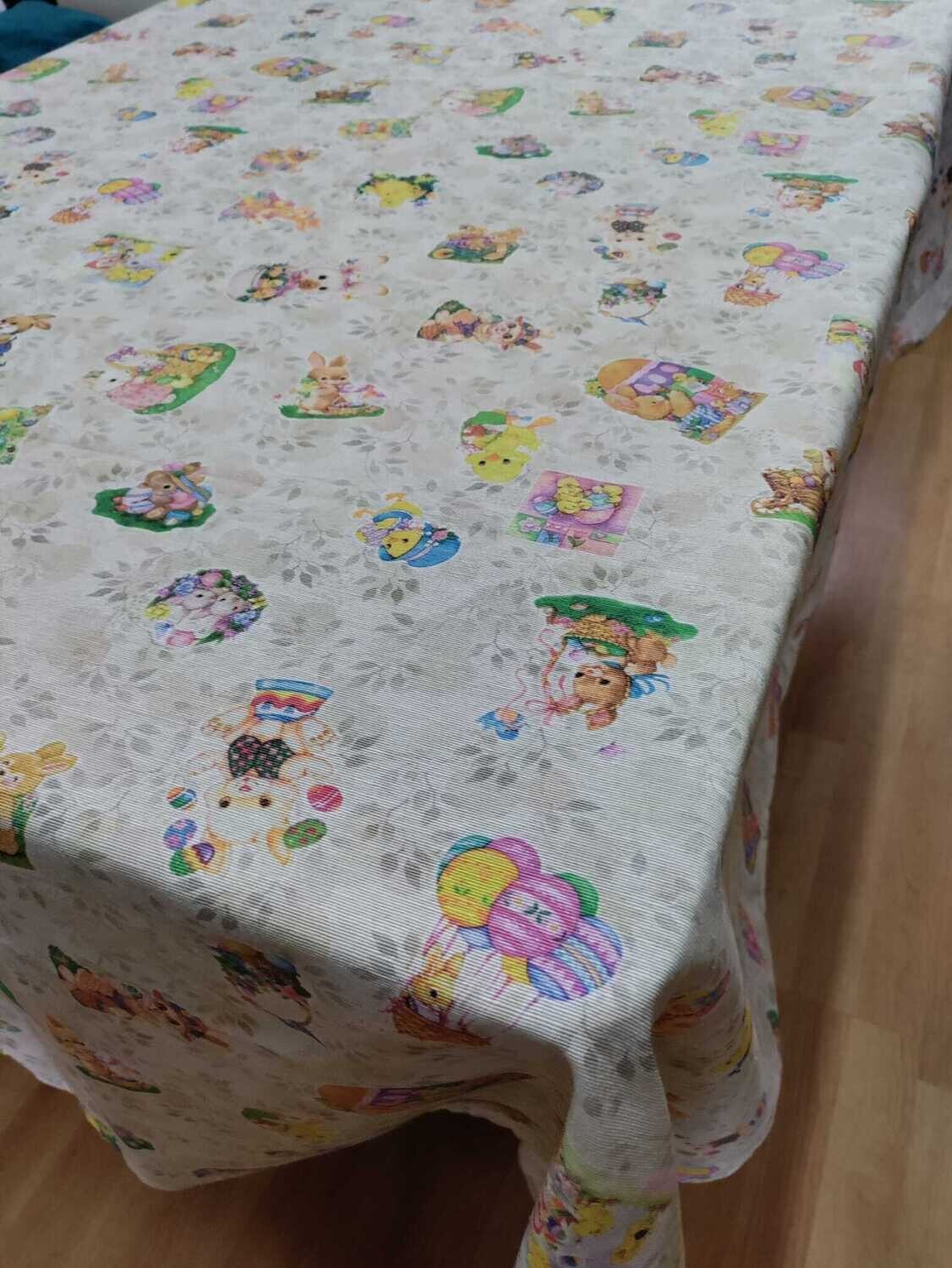Față de masă bumbac potrivită sărbătorilor de Paște