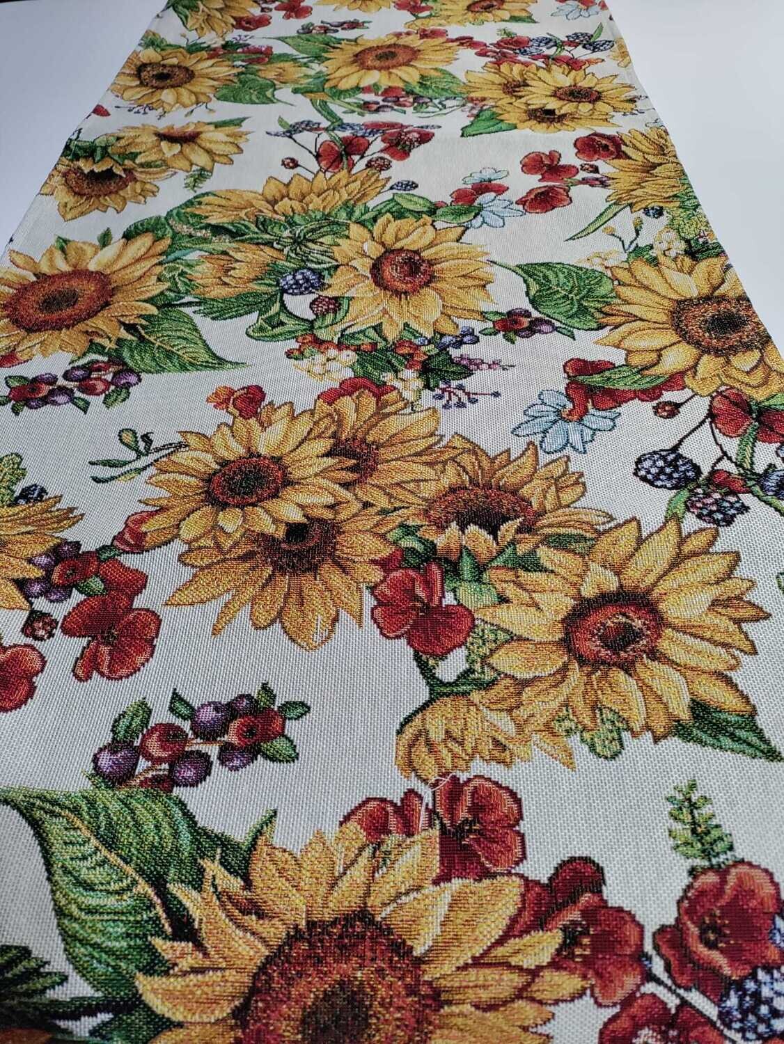 Traversă masă 40x100 cm țesătură tip goblen