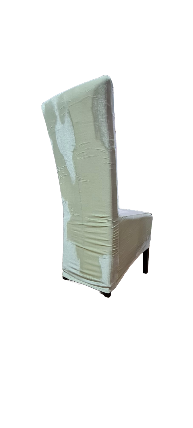 Husă scaun Munchen , catifea ivory