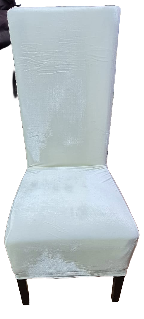 Husă  scaun Munchen , catifea ivory