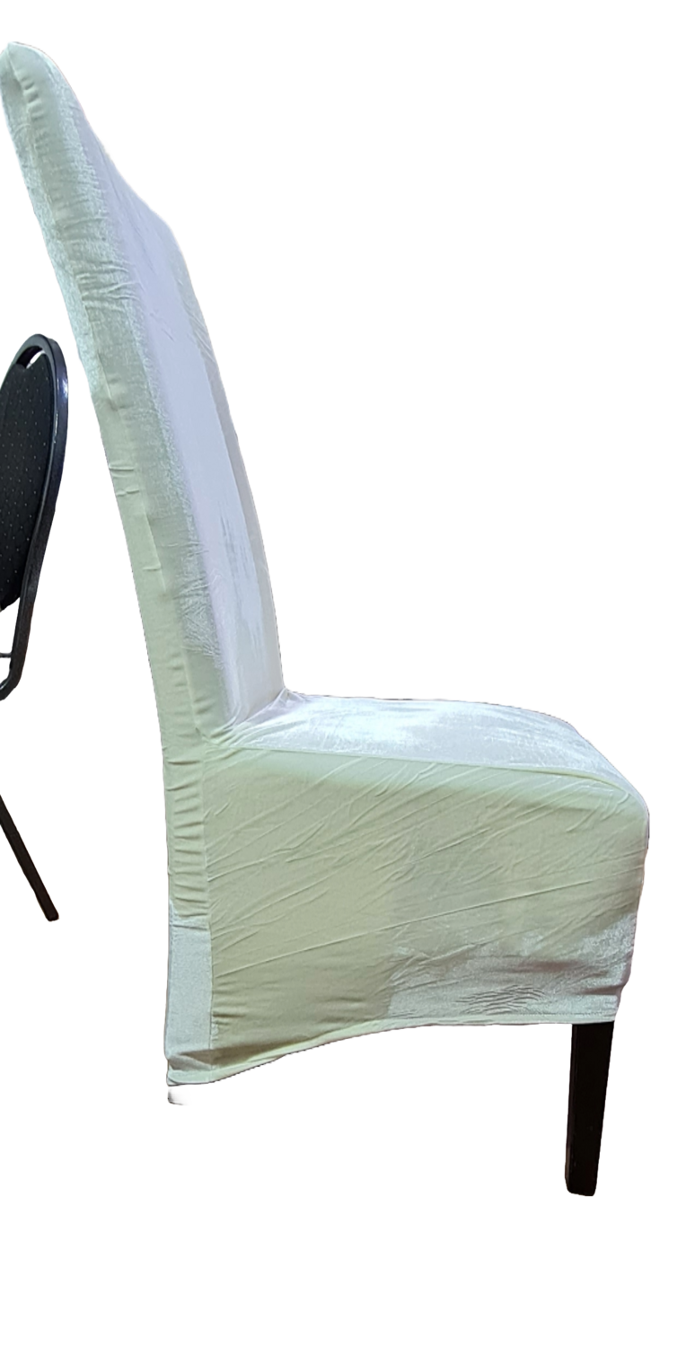 Husă  scaun Munchen , catifea ivory