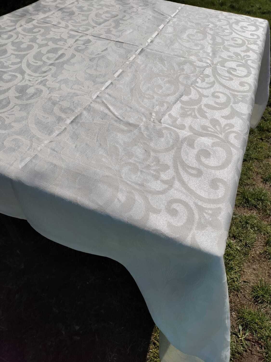 Fata masa 135x 145 cm, damasc ivory-crem