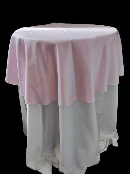 Fata masa tafta satinată roz pal