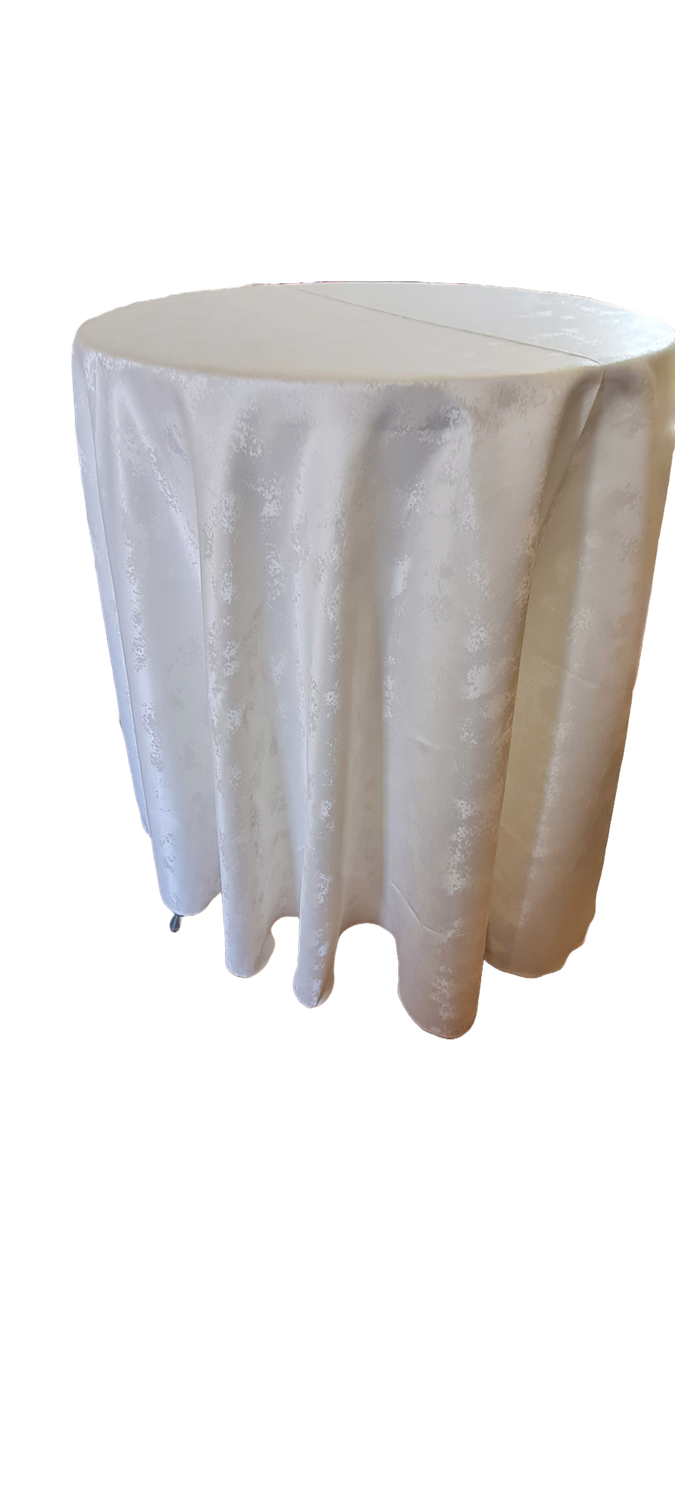 Fețe de masă brocart ivory, model ape