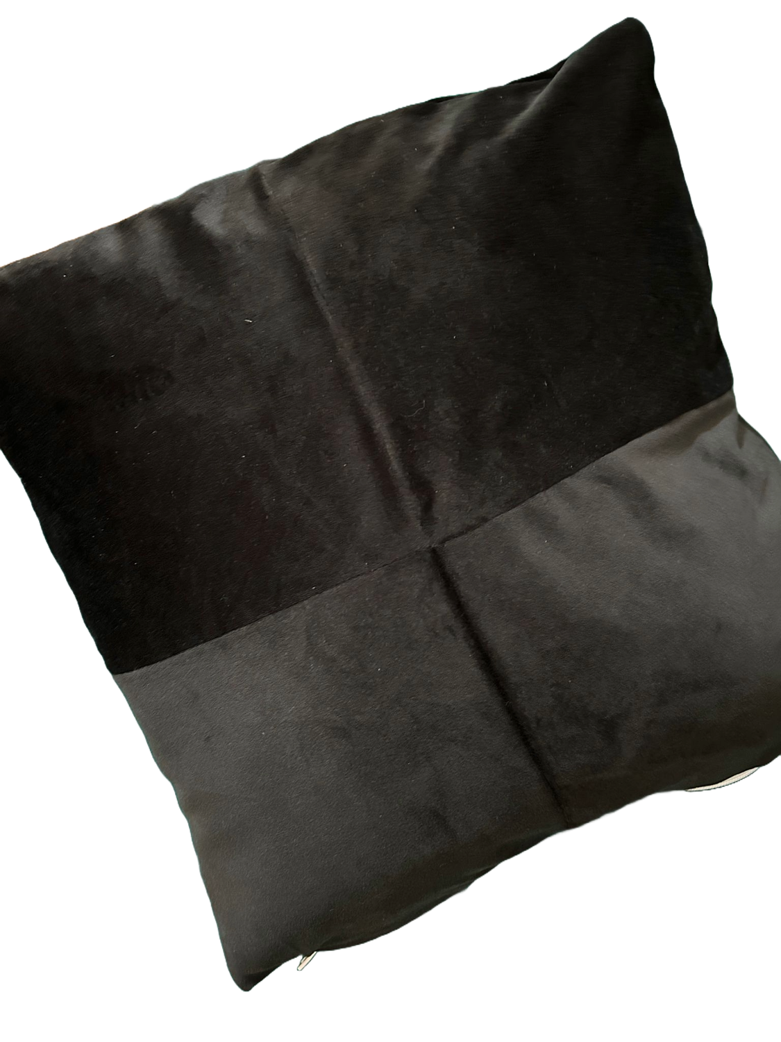 Set 2 fețe perna 40x40 cm catifea neagra