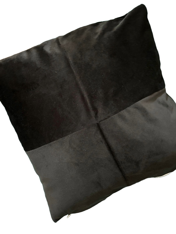 Set 2 fețe perna 40x40 cm catifea neagra