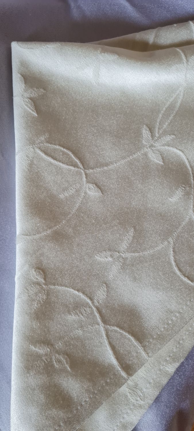 Servet damasc ivory 45x45 cm