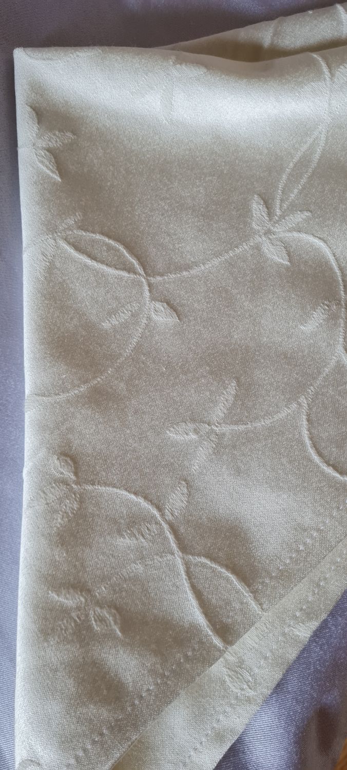Servet damasc ivory 45x45 cm