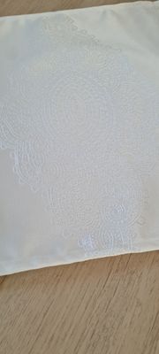 Traverse masa brocart ivory,  model hindus