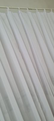 Perdea voal alb 200x220 cm