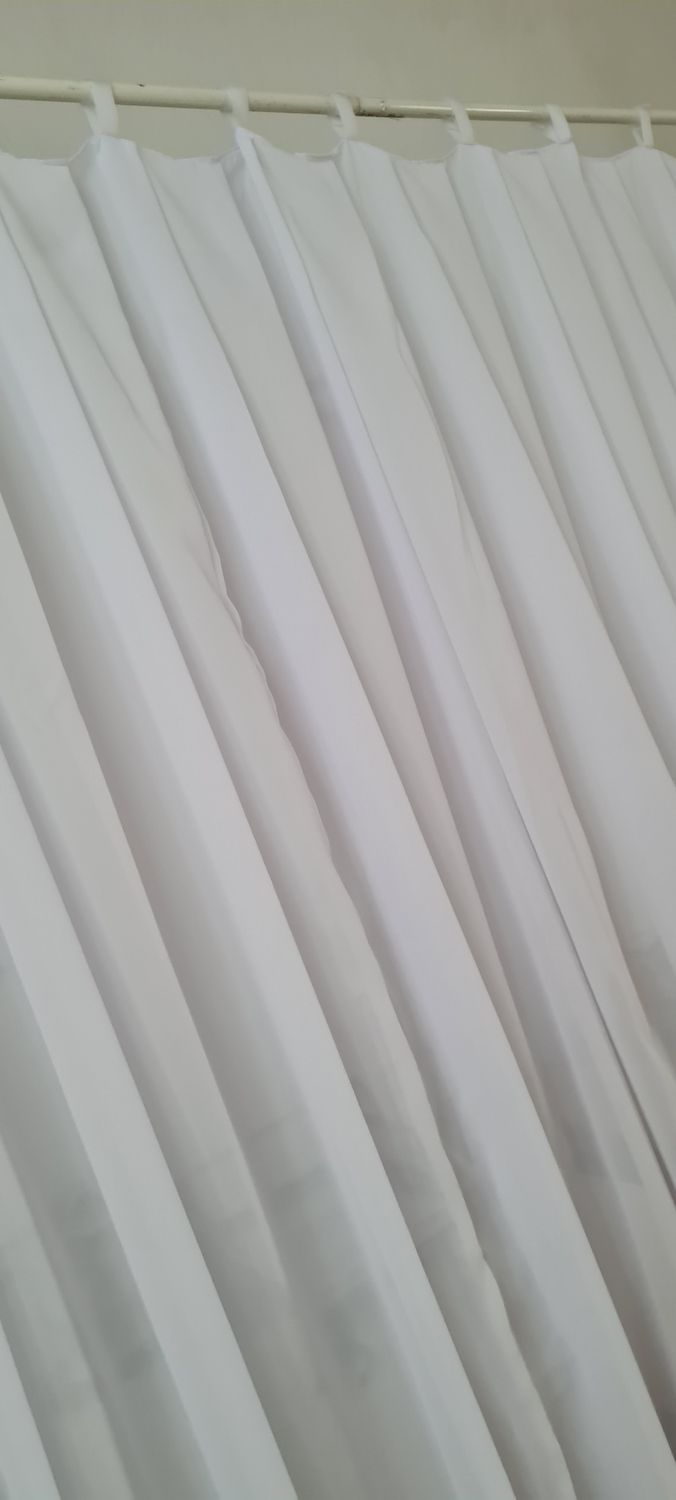 Perdea voal alb 200x220 cm