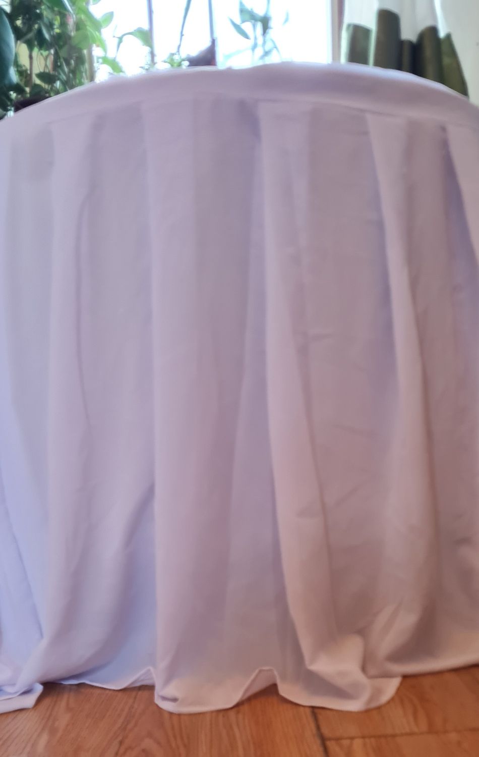 Fusta masă voal L300- 330 cm , diverse culori