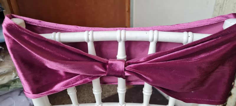 Esarfe catifea "pruna de vară "