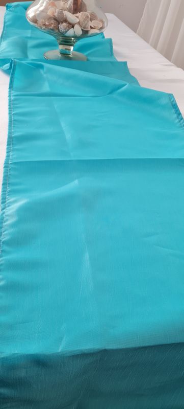 Napron tafta albastru turcoaz