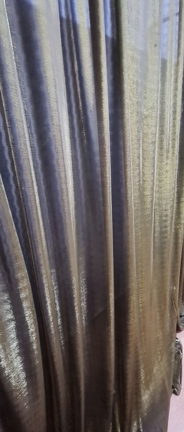 Perdea lurex auriu