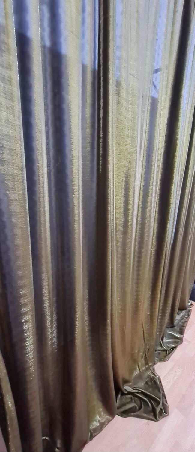Perdea lurex auriu