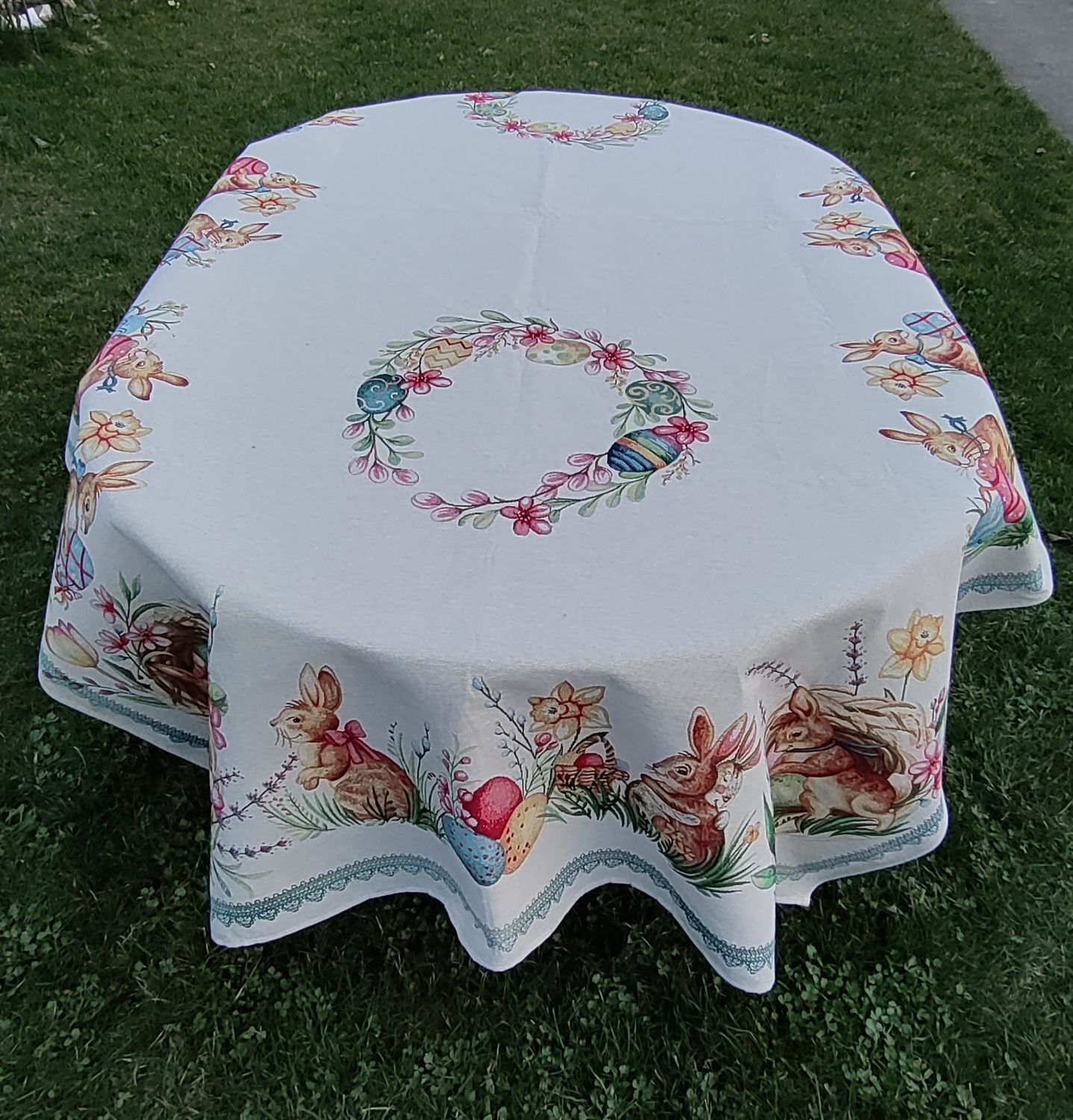 Față masă tip goblen 140x180 cm, sărbători Pascale