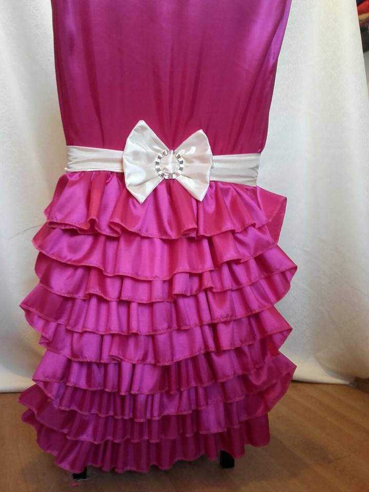 Husa flamenco tafta