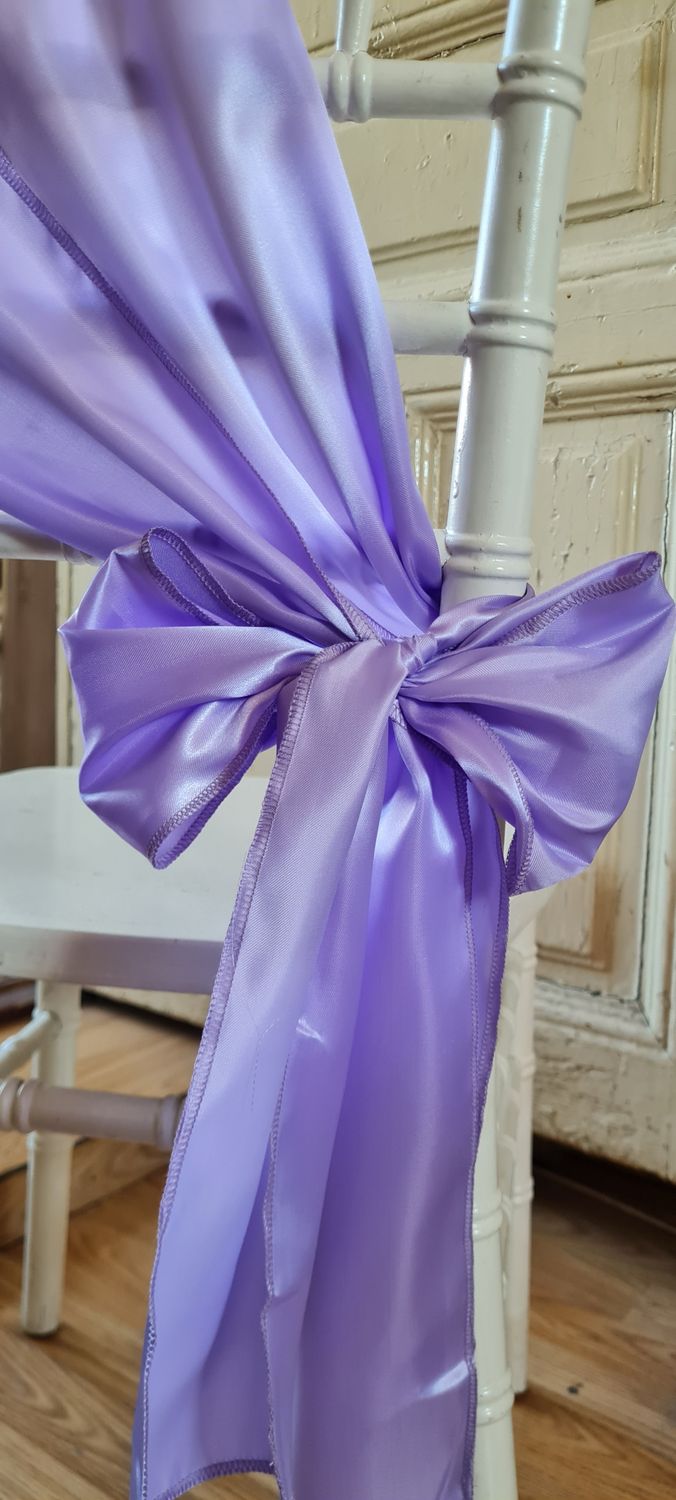 Esarfe satin lila