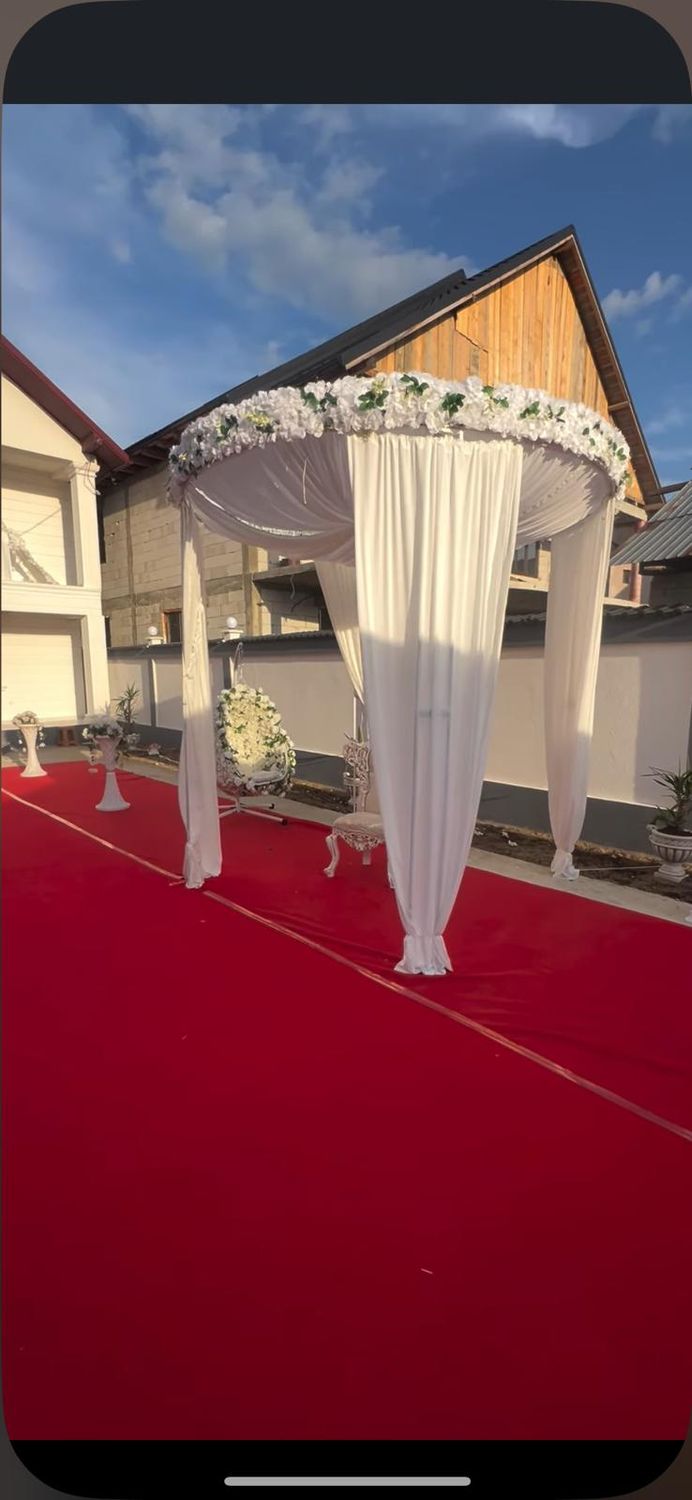 Drapaj voal pavilion obiceiuri/ poze