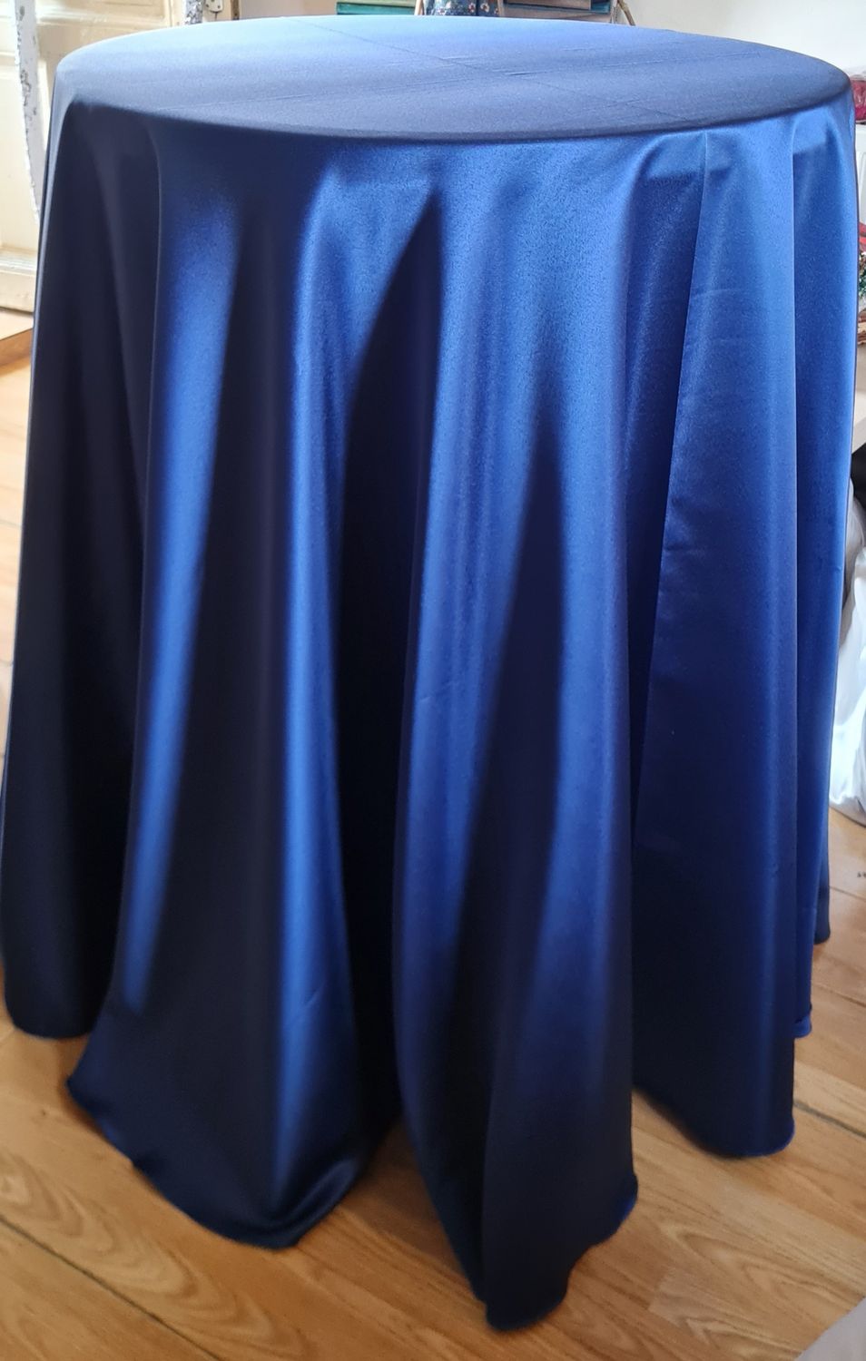 Fețe masa brocart bleumarin
