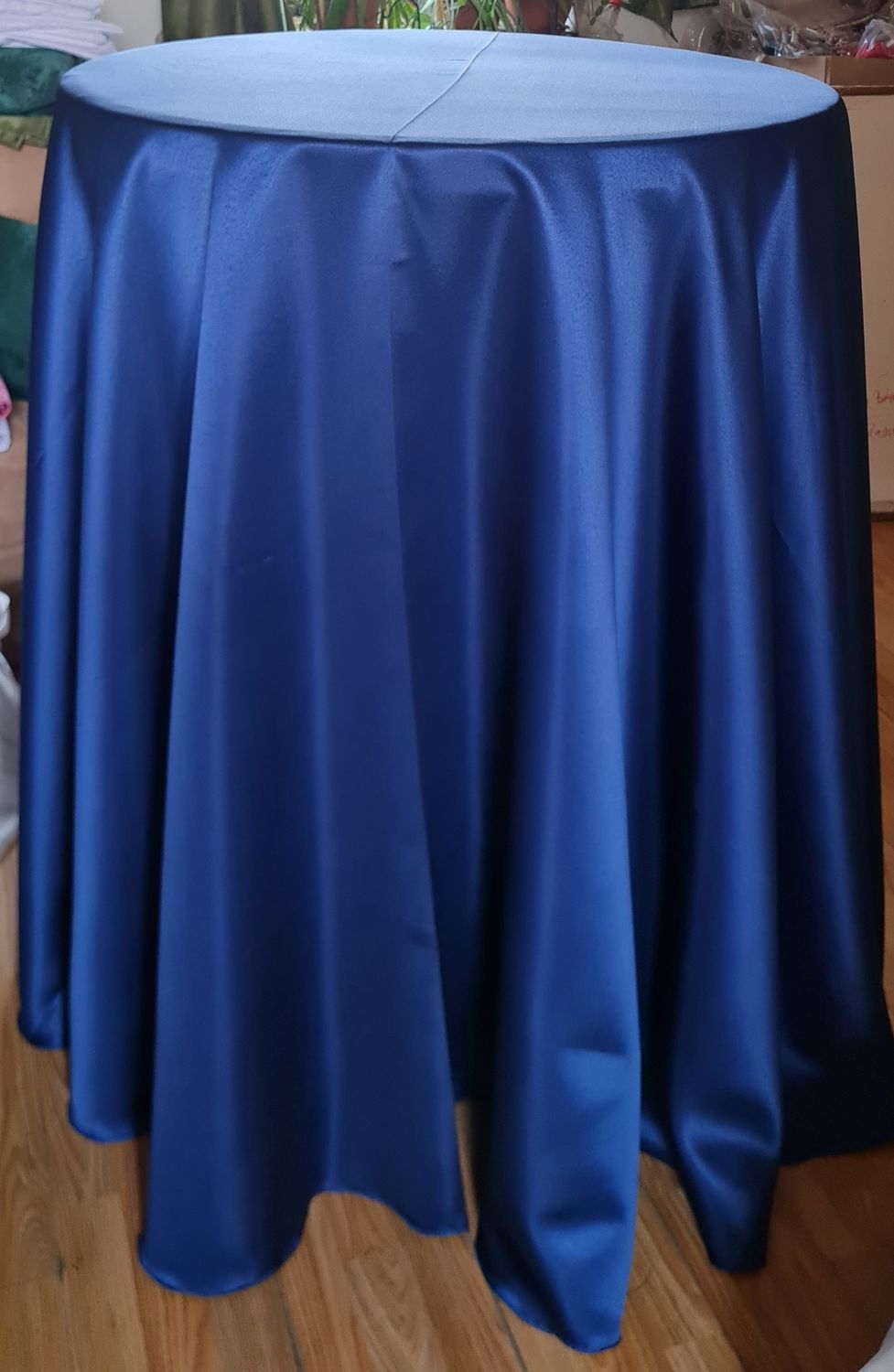 Fețe masa brocart bleumarin