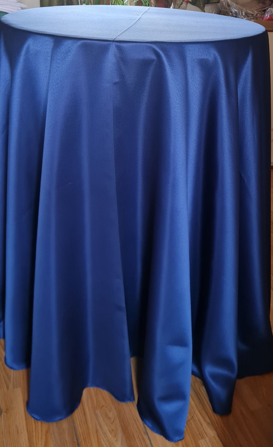 Fețe masa brocart bleumarin