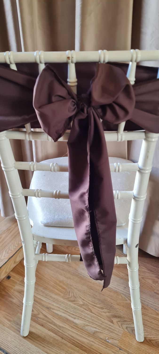 Esarfe 15x220 cm microfibra maro