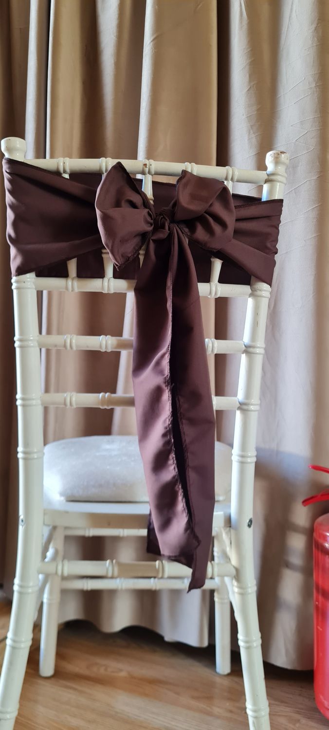 Esarfe 15x220 cm microfibra maro