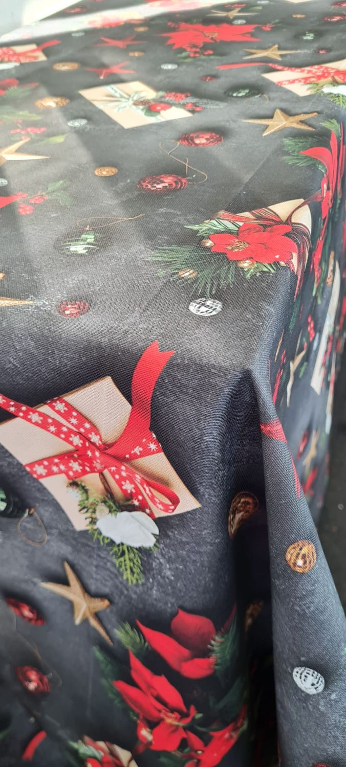 Față de masa țesătură impermeabila ”Merry Christmas”
