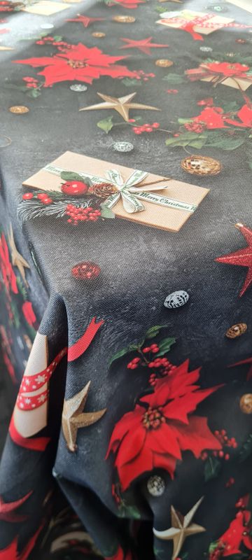 Față de masa țesătură impermeabila ”Merry Christmas”