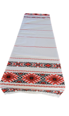 Napron motive traditionale (roșu)