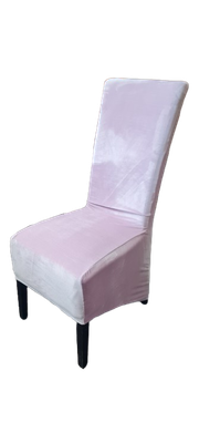 Hus- scaun Munchen confecționată din catifea supersoft roz