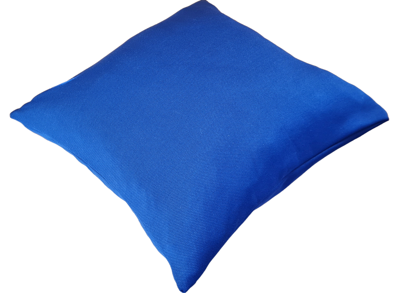 Set 2 fețe pernă - țesătură elastică albastră