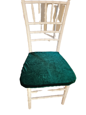 Husa perna scaun chiavari - verde inchis