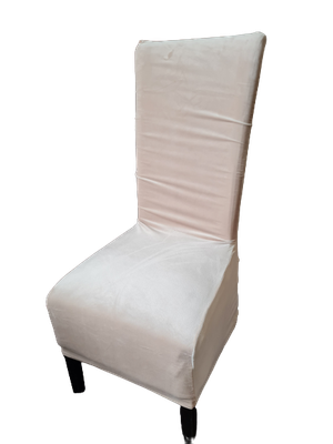 Husa catifea crem pentru scaun München