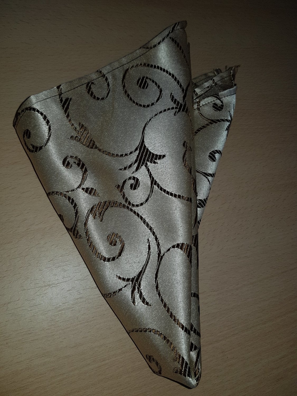 Servet 40x40 cm crem &amp; maro