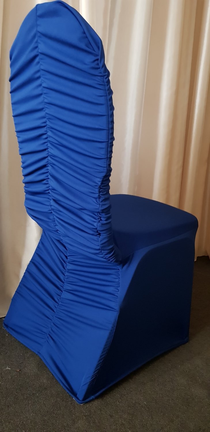 Huse elastice pentru scaune, culoarea albastru