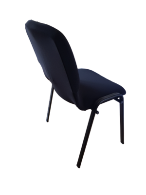 Husa neagra scaun vizitator (1 piesă)