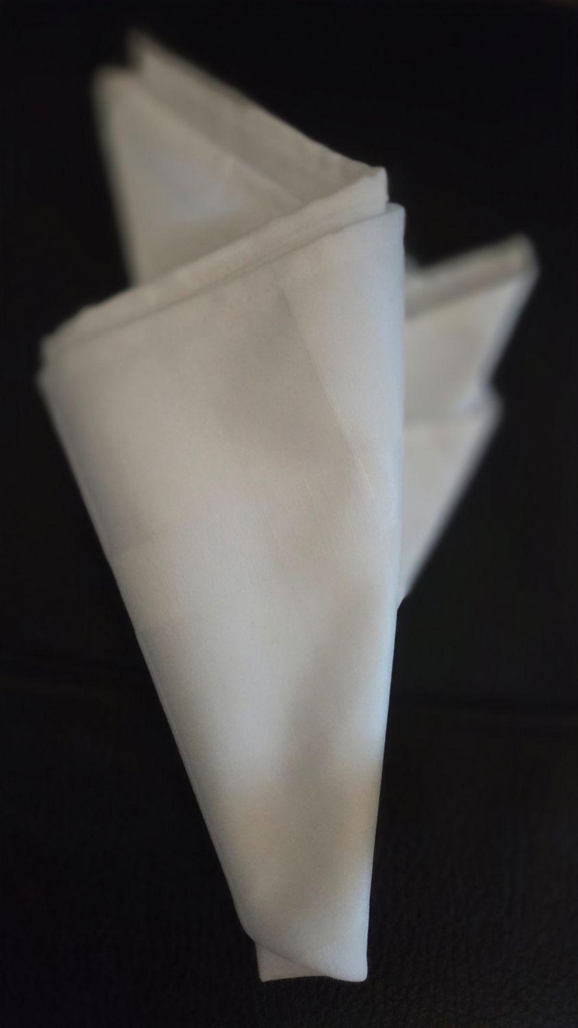 Șervete off-white 50%poly, 50% bbc