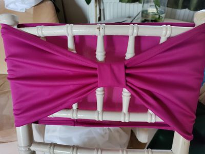 Eșarfe / benzi elastice fucsia închis - violet