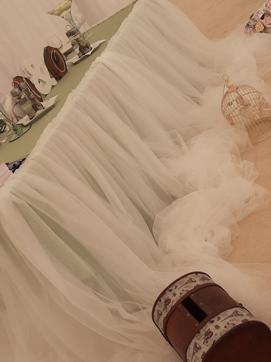 Fusta masa tulle fin