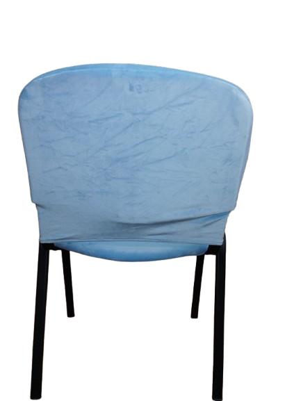 Huse scaun vizitator -  albastru deschis