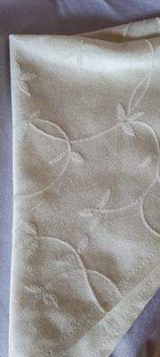 Servet damasc ivory 45x45 cm