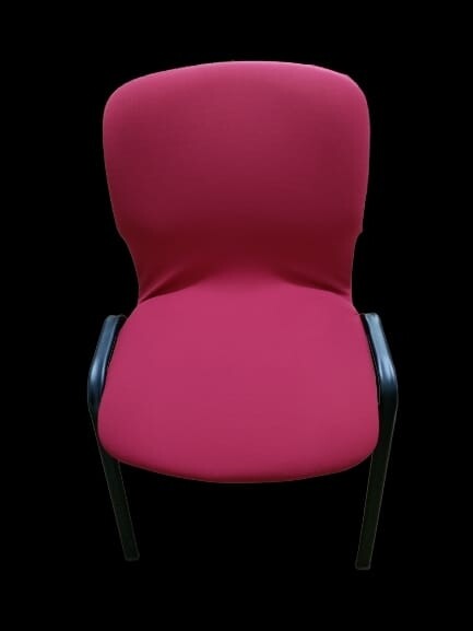 Huse scaun vizitator - crep rosu carmin